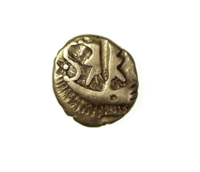 Belgae Gold Quarter Stater Hampshire Thunderbolt 50BC-11550