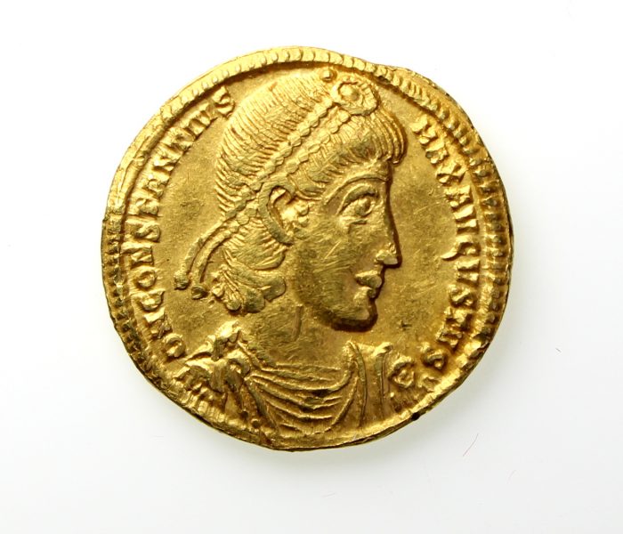 Constantius II Gold Solidus 337-361AD-11746