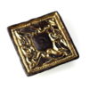 Anglo Saxon Gilded Chip Carved Mount, c.7th Century AD-11837