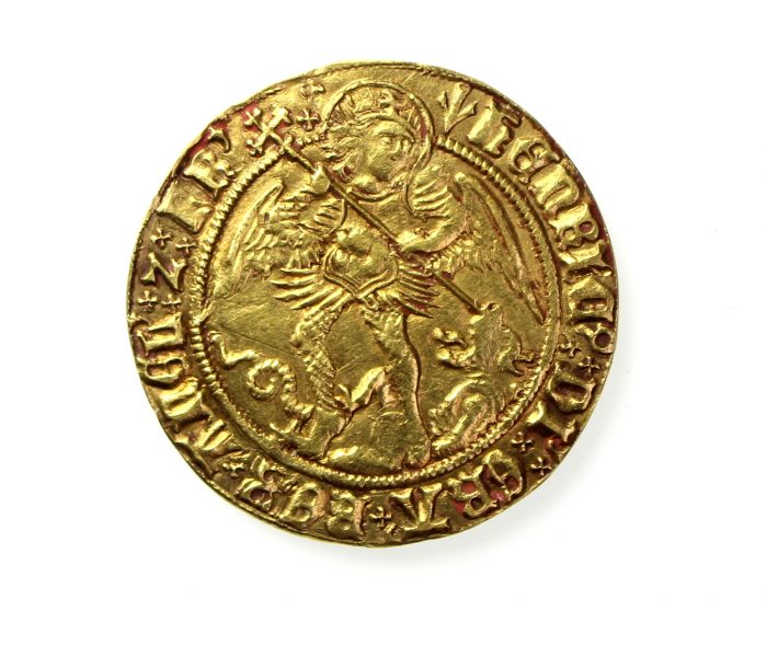 Henry VII Gold Angel 1485-1509AD-11954