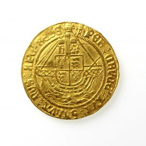 Henry VIII Gold Angel 1509-1547AD-11955