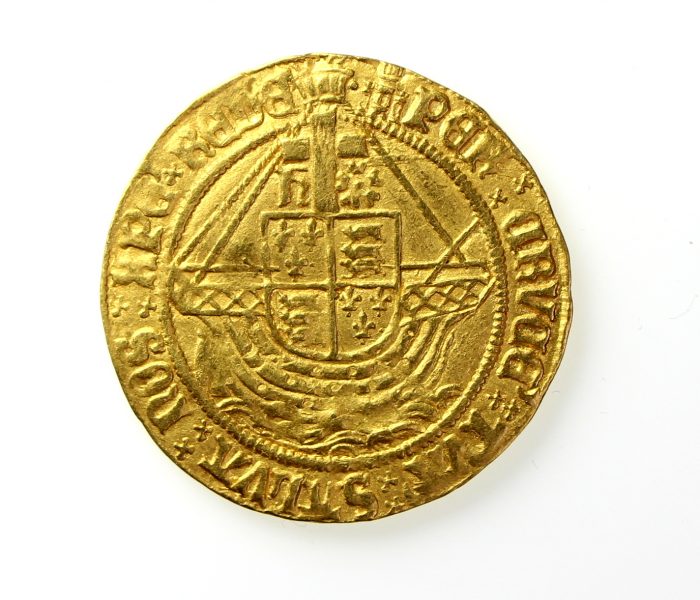 Henry VIII Gold Angel 1509-1547AD-11955