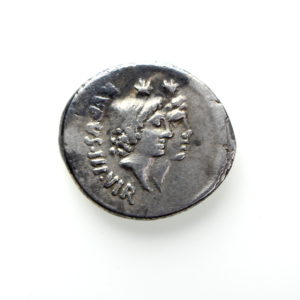 M. N Cordius Rufus Silver Denarius 46BC -12004