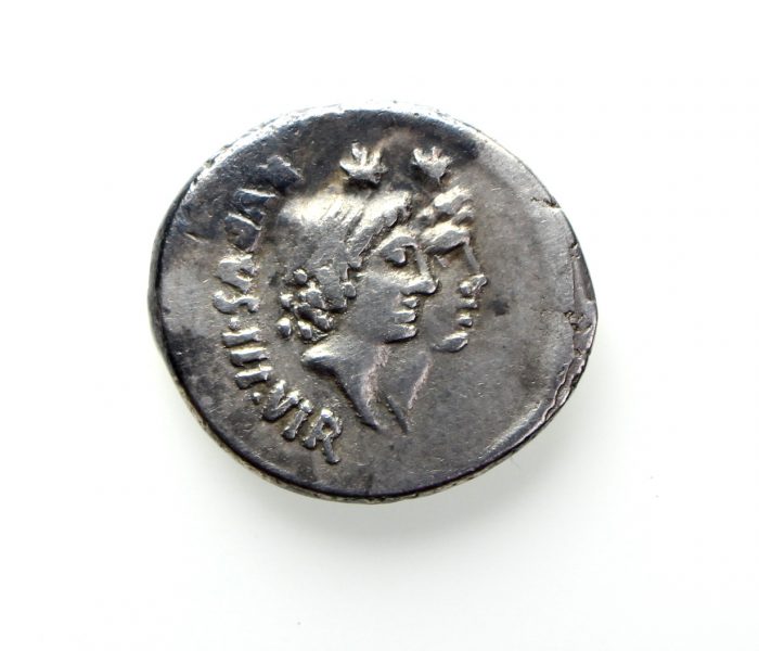 M. N Cordius Rufus Silver Denarius 46BC -12004