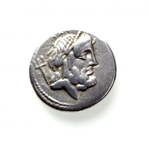 L. Lucretius Trio Silver Denarius 76BC-12005