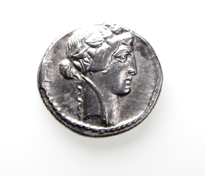 C. Vibius Varus Silver Denarius 42BC -12016