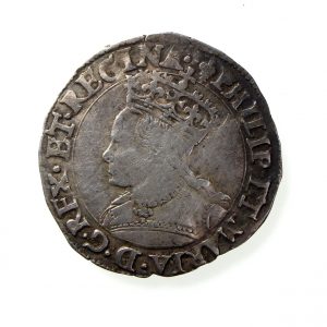 Philip & Mary Silver Groat 1554-1558AD-12030