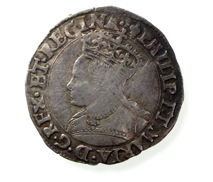 Philip & Mary Silver Groat 1554-1558AD-12030