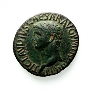 Claudius Bronze As 41-54AD-12056