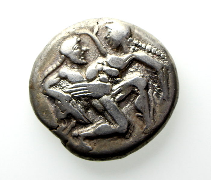 Islands of Thrace Thasos Silver Tetradchm 500-463BC-12059