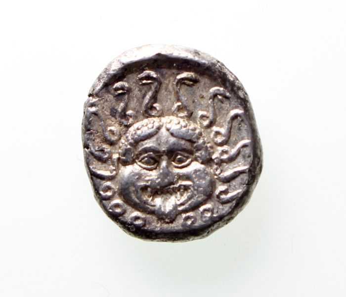 Apollonia Pontika Silver Drachm Circa 400BC -12189