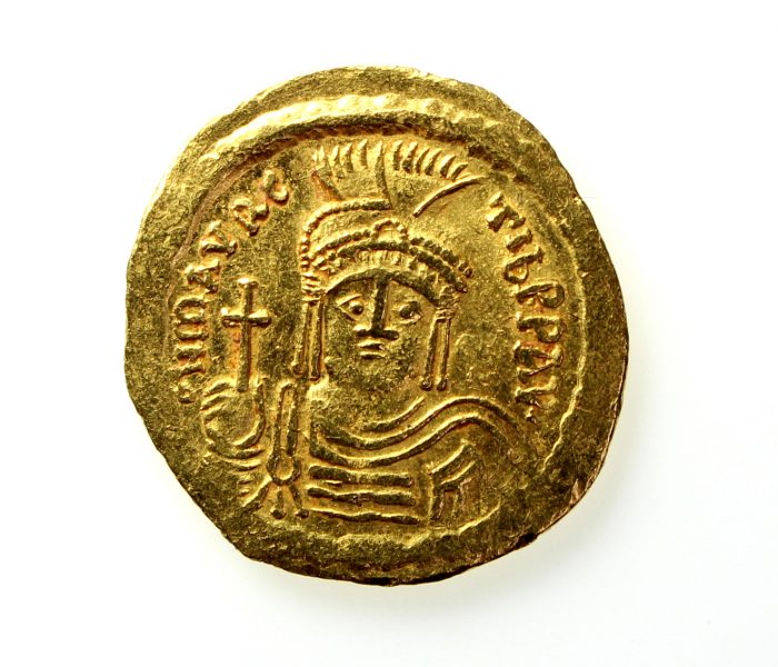 Maurice Tiberius 532-602AD Constantinople mint-12200