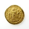 Phocas Gold Solidus 602-610AD Constantinople mint -12203