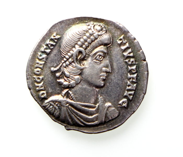 Constantius II Silver Siliqua 337-361AD-12216