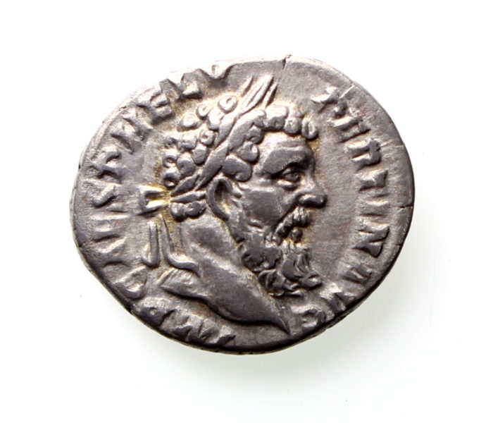 Pertinax Silver Denarius 193AD-12223