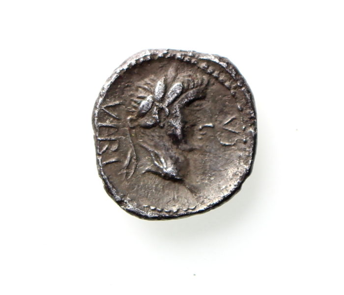 Atrebates Silver Unit Verica 10-40AD Tiberius type -12264