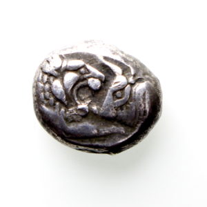 Kings of Lydia Kroisos Silver Half Stater 550-520BC Sardes mint-12231