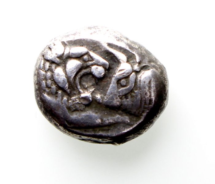Kings of Lydia Kroisos Silver Half Stater 550-520BC Sardes mint-12231