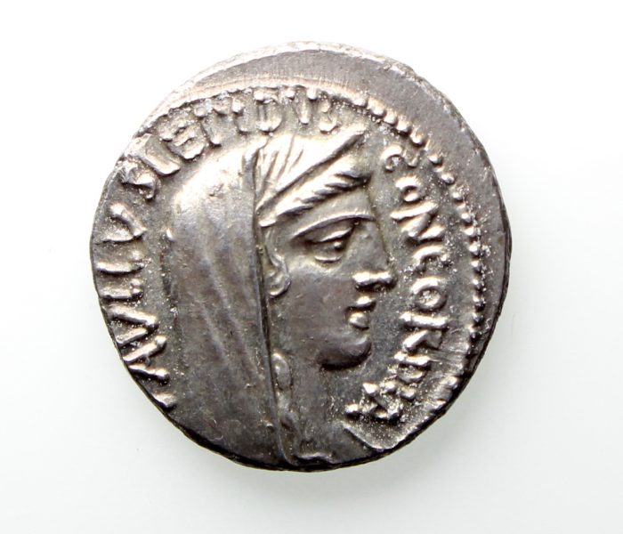 L. Aemilius Lepidus Paullus Silver Denarius 62BC-12232