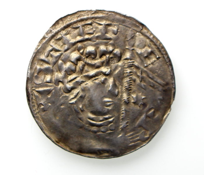 Stephen Silver Penny 1135-1154AD Flag Type York Series -12470