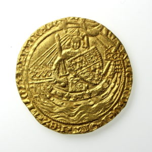 Edward III Gold Noble 1327-1377AD Treaty Period 1361-69AD-12473