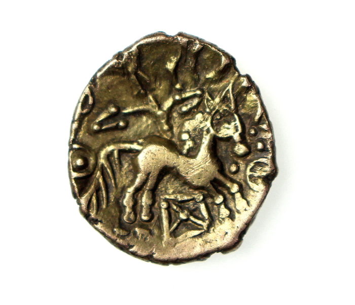 Trinovantes Addedomaros Gold Quarter Stater 45-25BC-15200