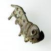 Roman Lion Brooch with enamelled spots-12518