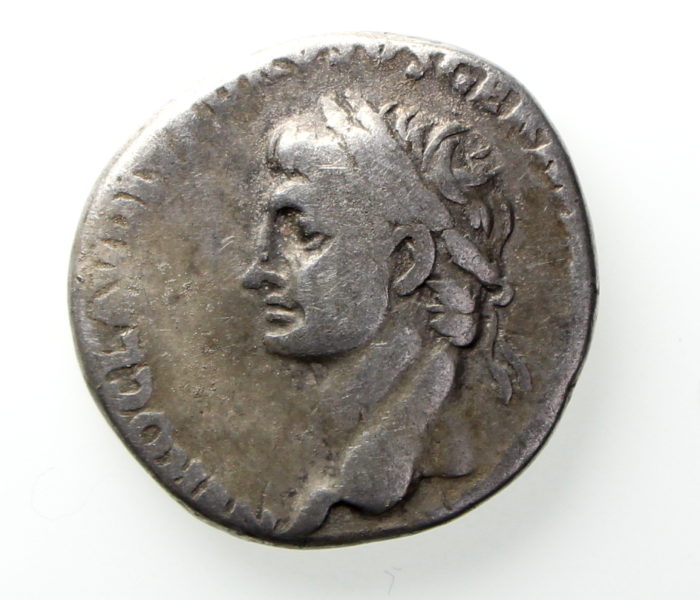 Nero Claudius Drusus Silver Denarius Died 9BC-12575