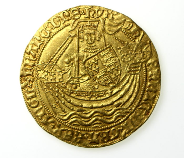 Henry VI Gold Noble 1422-1461AD Annulet Issue -12683