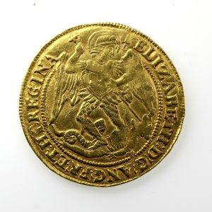 Elizabeth I Gold Angel 1558-1603AD-13330