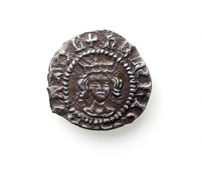 Henry VI Silver Farthing 1422-1461AD Pinecone-mascle issue ext. rare-12715