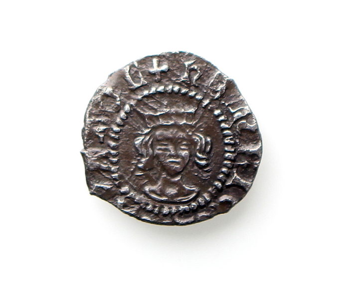 Henry VI Silver Farthing 1422-1461AD Pinecone-mascle issue ext. rare-12715