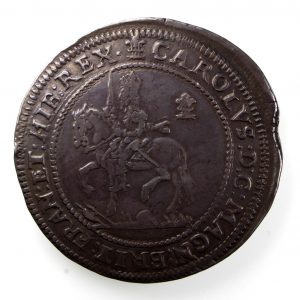 Charles I Silver Half Pound 1625-1649AD Oxford 1643AD-12866