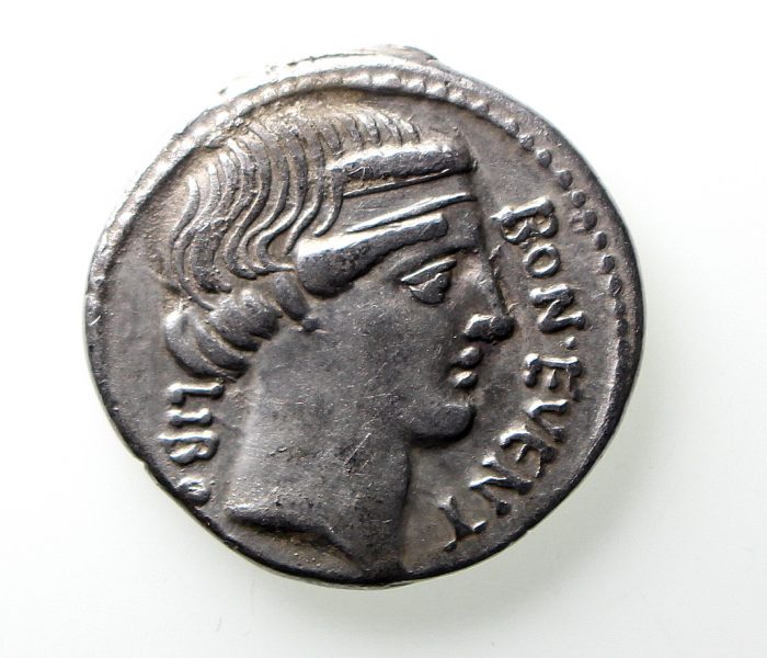 L. Scribonius Libo Silver Denarius 62BC-12903