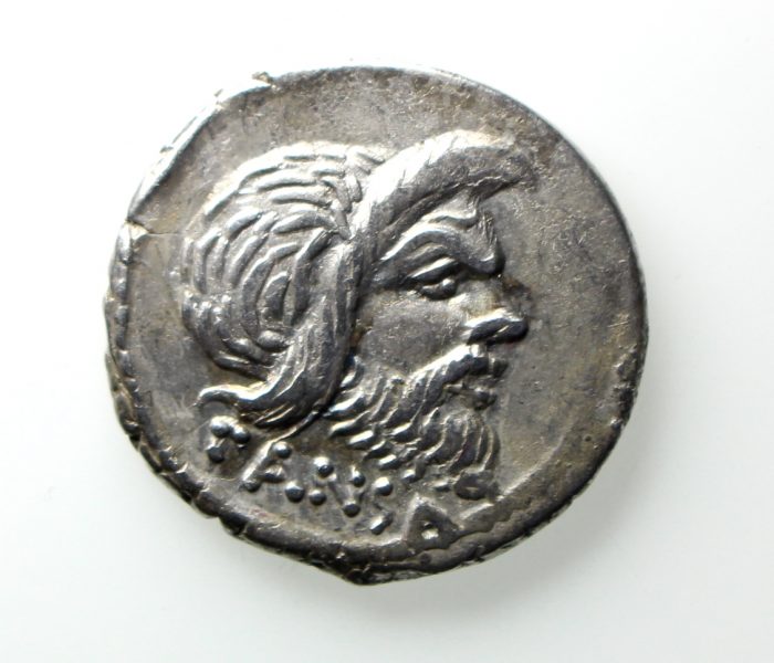C. Vibius C.f. C.n. Pansa Silver Denarius 48BC-12912