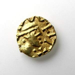 Merovingian Quentovic Gold Tremissis 585-675AD-12926