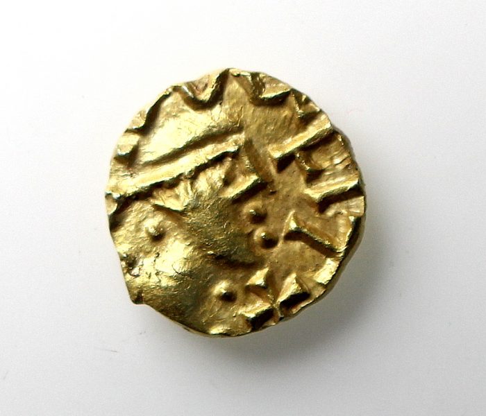 Merovingian Quentovic Gold Tremissis 585-675AD-12926