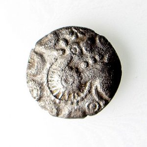 Belgae 'Wallop Beast' Silver Unit 1st Century BC, extremely rare-13021