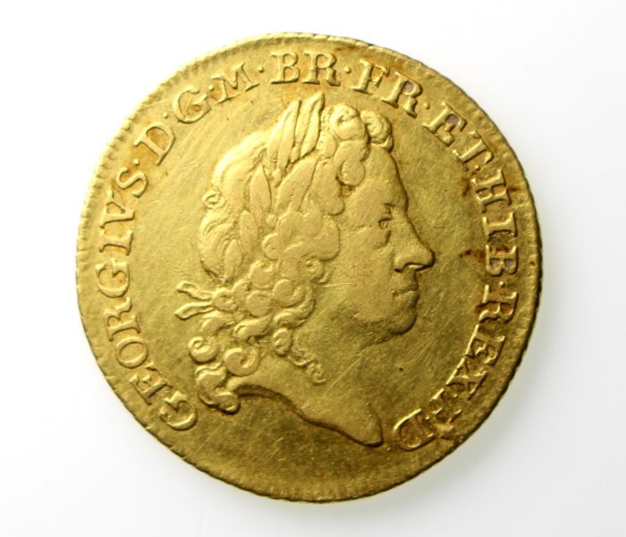 George I Gold Guinea 1714-1727AD 1715AD 2nd Bust -12992