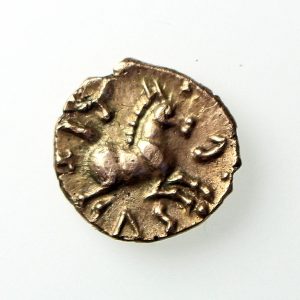 Catuvellauni Tasciovanus Gold Quarter Stater 25BC-25AD-12966