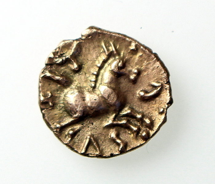 Catuvellauni Tasciovanus Gold Quarter Stater 25BC-25AD-12966