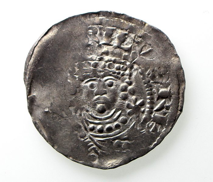 Henry I Silver Penny 1100-1135AD Quatrefoil Type Shaftsbury Mint - Rare-12878