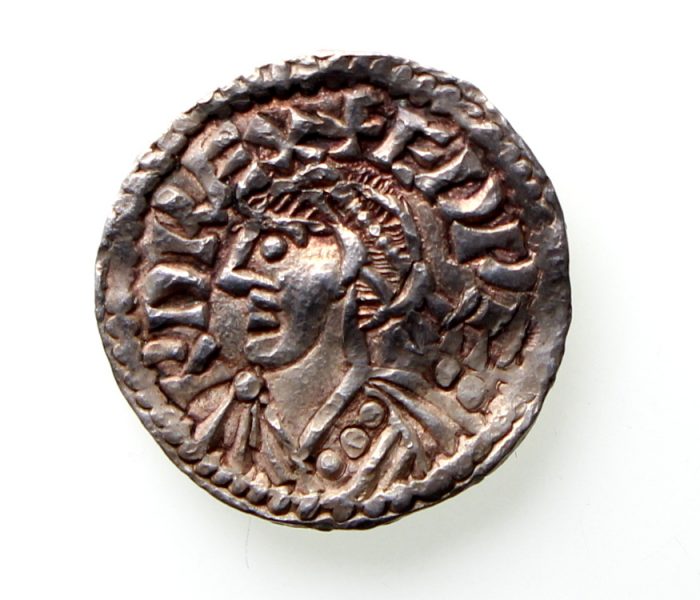 Edward The Confessor Silver Penny 1042-1066AD Small Flan Type Gloucester Mint Rare-12880