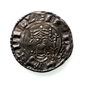 William I Silver Penny 1066-1087AD Paxs type, Shaftsbury mint - Rare-12883