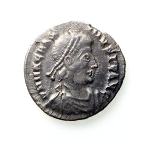 Magnus Maximus Silver Siliqua 385-388AD-13080