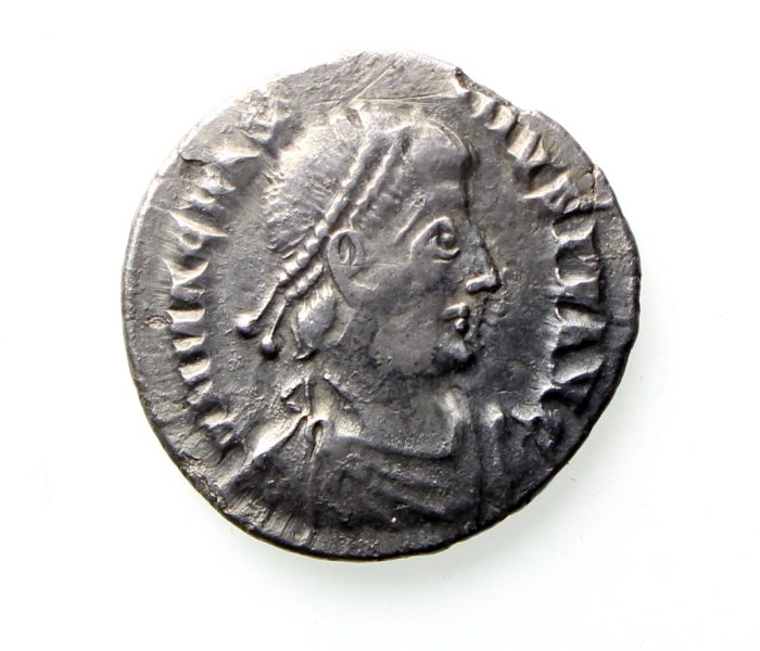 Magnus Maximus Silver Siliqua 385-388AD-13080