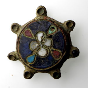 Anglo Saxon Cloisonne Brooch, c.10th/11th Century AD-13088