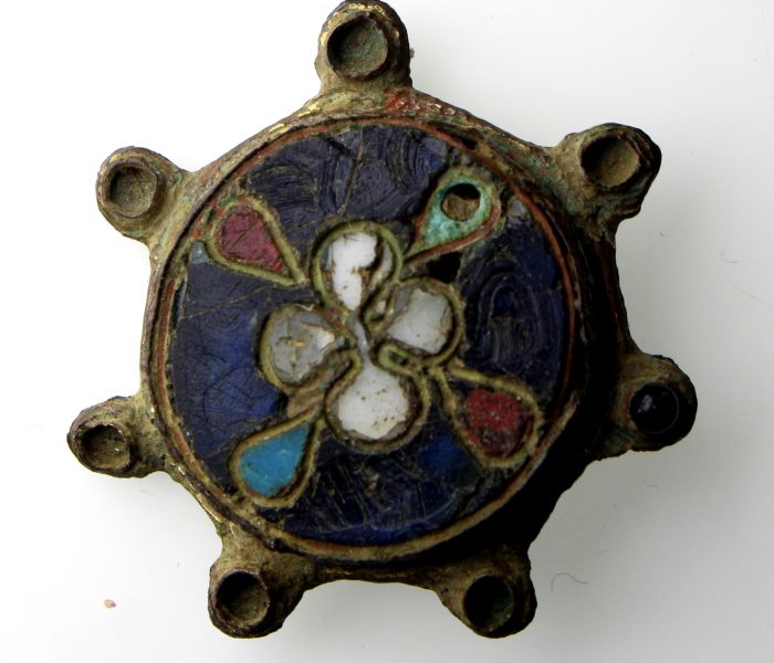 Anglo Saxon Cloisonne Brooch, c.10th/11th Century AD-13088