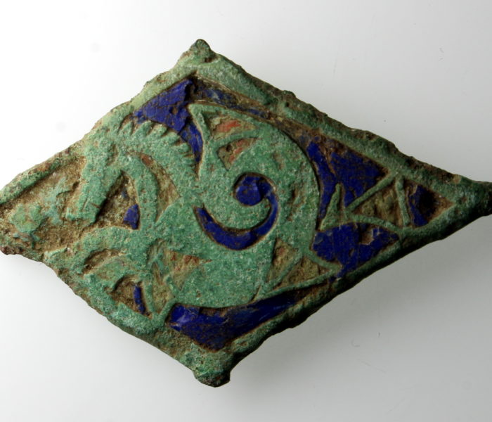 Roman Hippocampus Seal Box Lid c.2nd Century AD-13110