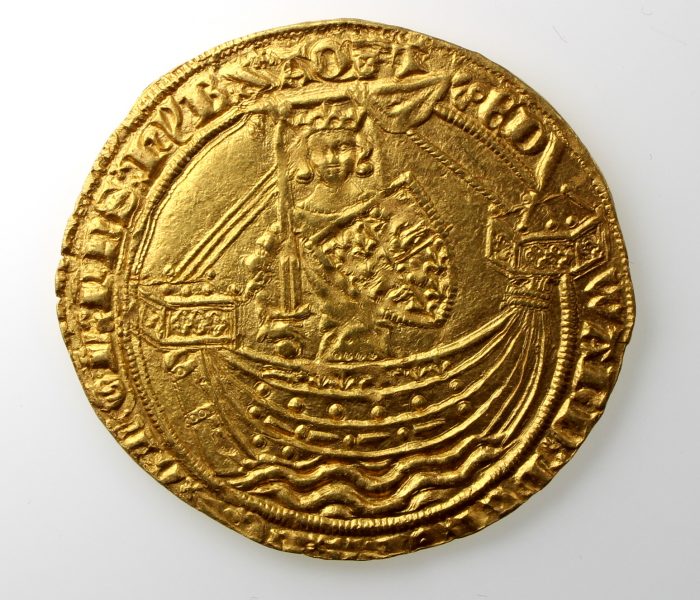 Edward III Gold Noble 1327-1377AD Treaty Period 1361-69AD -13128